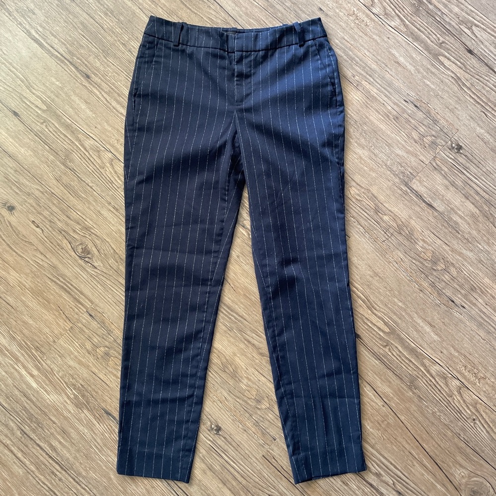 Zara Black Pinstripe Pants